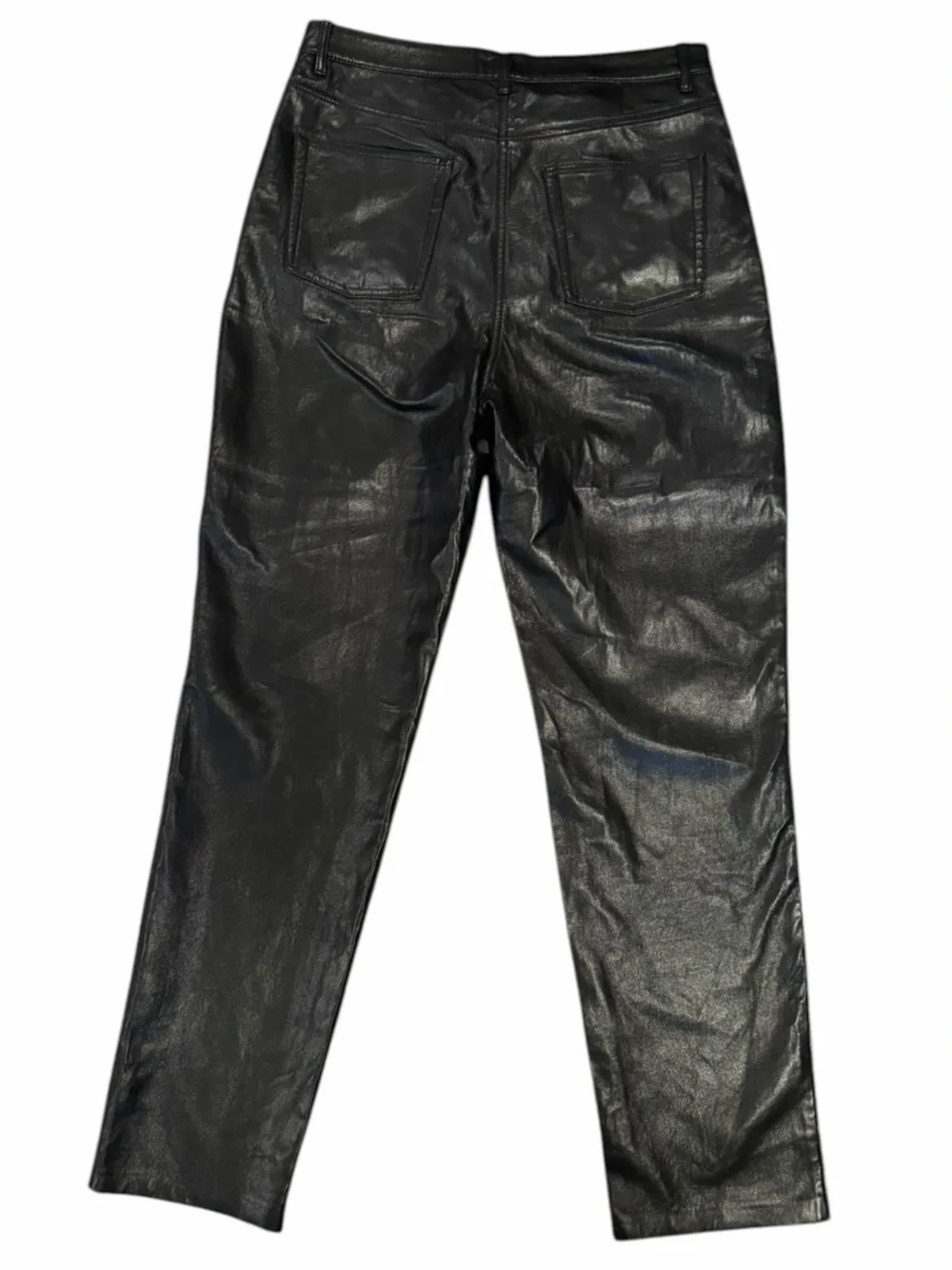 Wilfred The‎ Melina Pant Faux Leather Black Aritzia Women’s Size 12 Straight